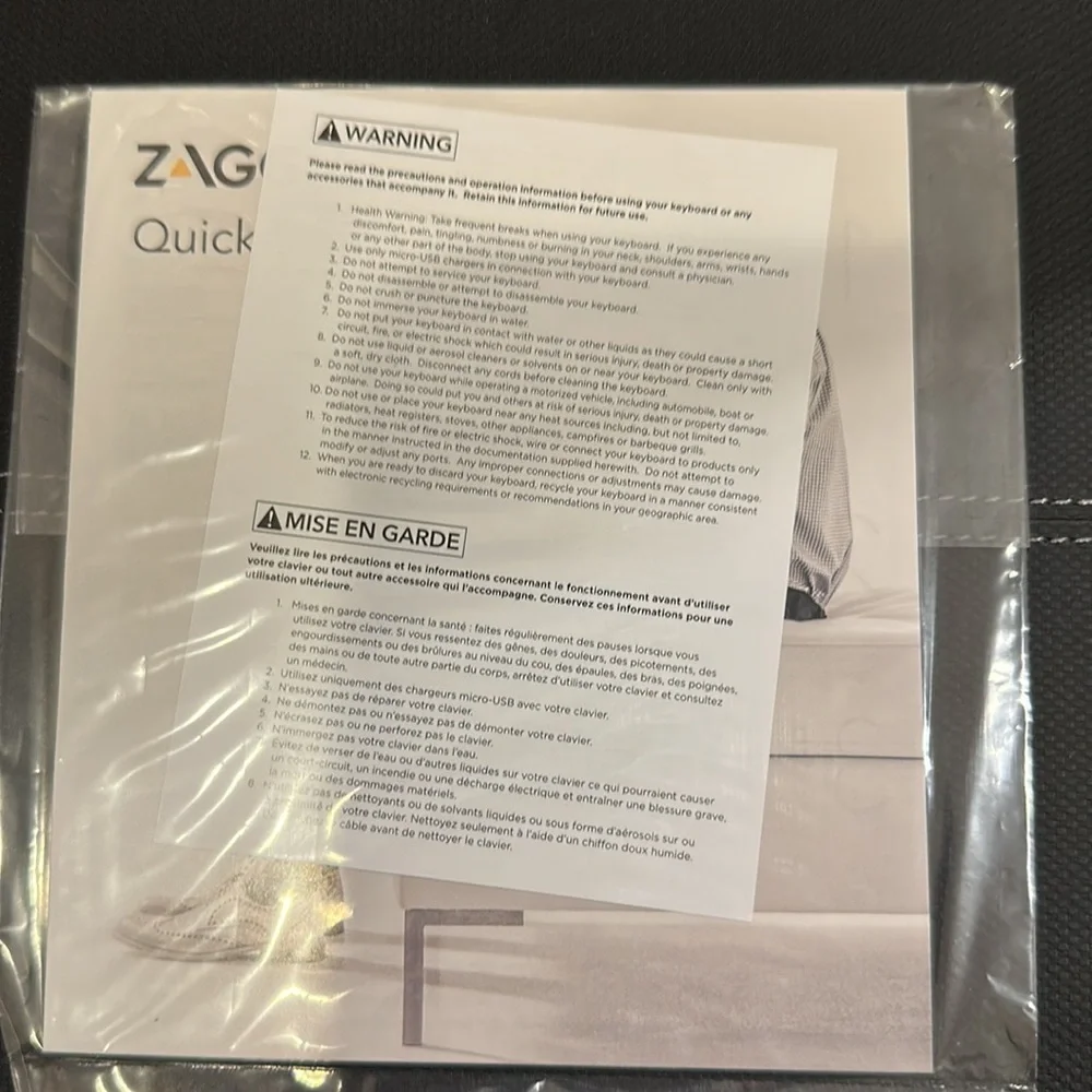 Zag folio keypad for iPad 2017 version